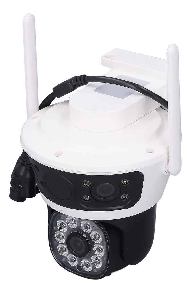 Câmera De Segurança DTK230 Wifi Sem Fio Lente Tripla Externa - 2K