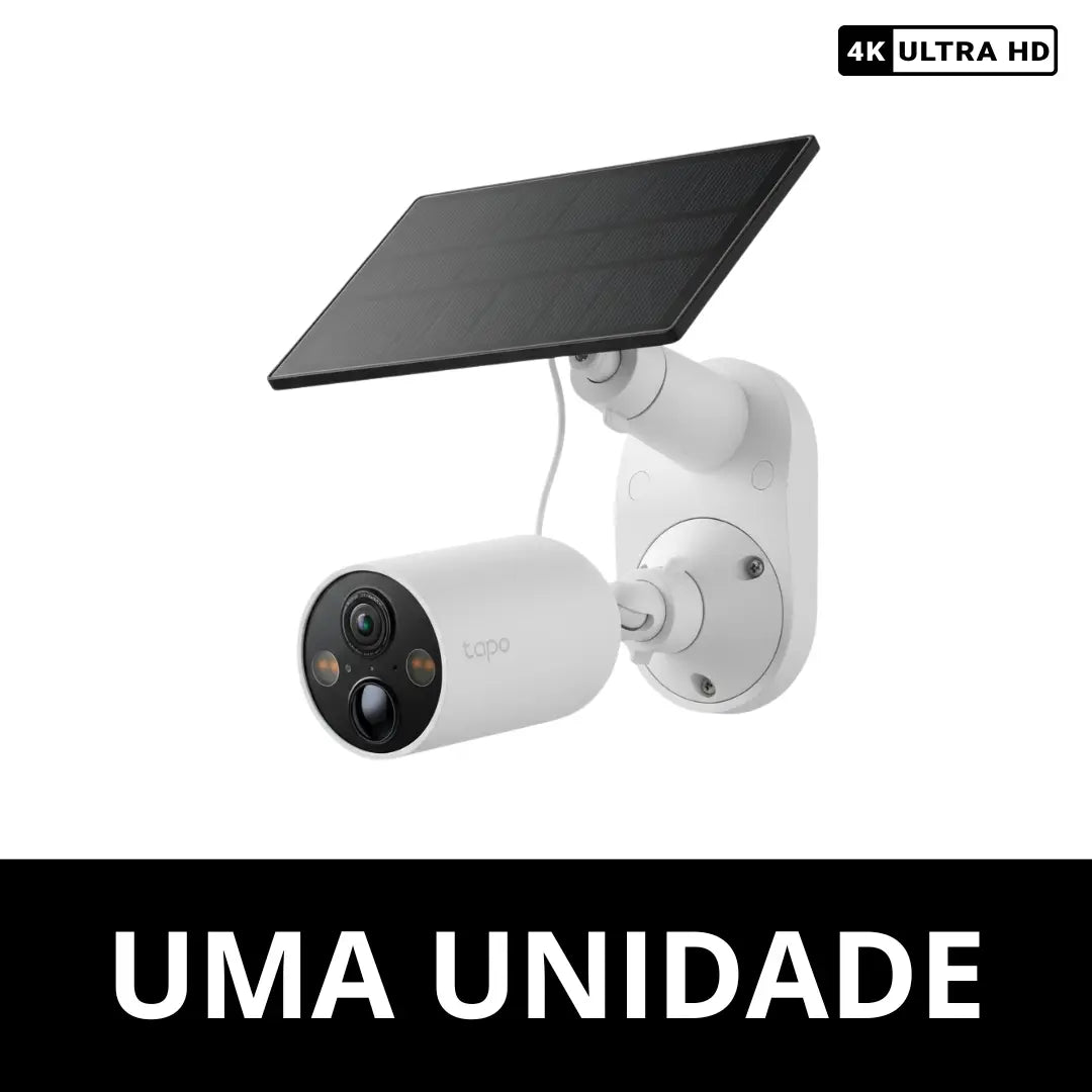Câmera de Segurança C460 4K Ultra HD Com Painel Solar - Mega Promoção Esquenta Black Friday