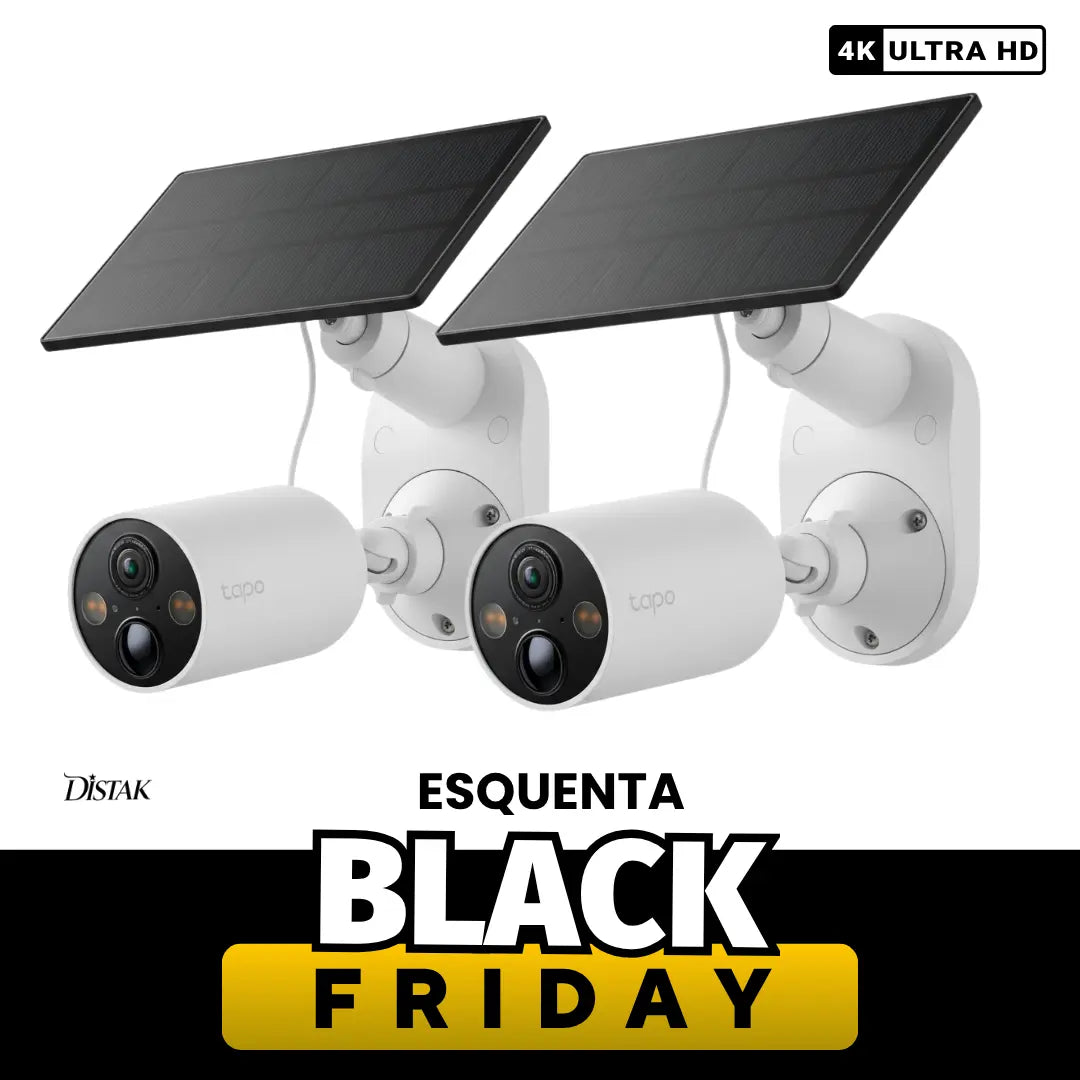 Câmera de Segurança C460 4K Ultra HD Com Painel Solar - Mega Promoção Esquenta Black Friday