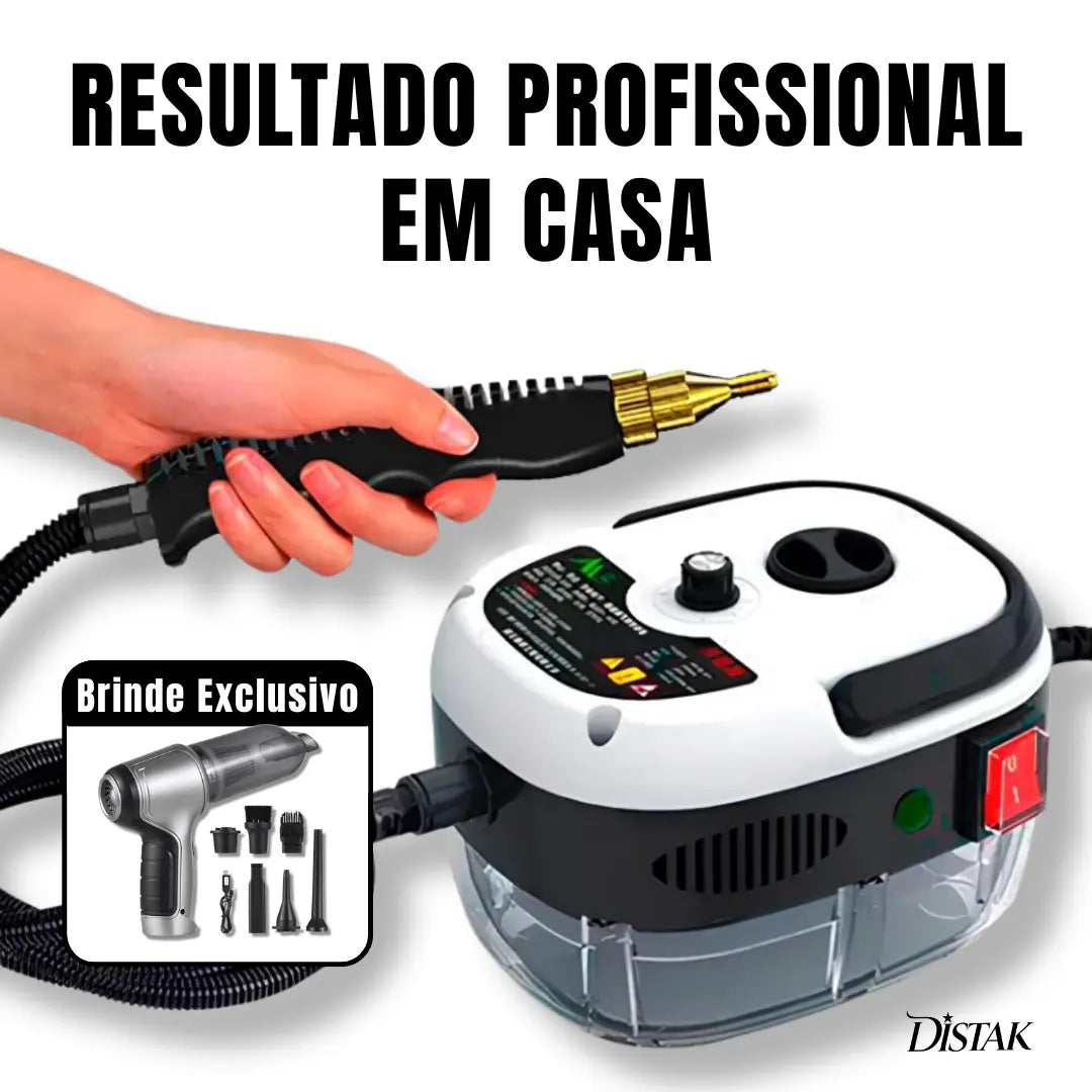 LimpaMax - Limpador De Alta Pressão e Vapor De Ar [+ Brinde Aspirador]