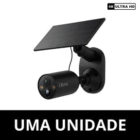 Câmera de Segurança C460 4K Ultra HD Com Painel Solar
