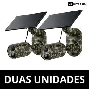 Câmera de Segurança C460 4K Ultra HD Com Painel Solar