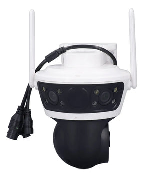 Câmera De Segurança DTK230 Wifi Sem Fio Lente Tripla Externa -  2K