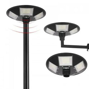 Luminária Solar de LED 200W UFO Redonda para Poste